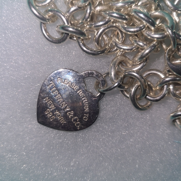 Tiffany Heart Necklace - Picture 3 of 5